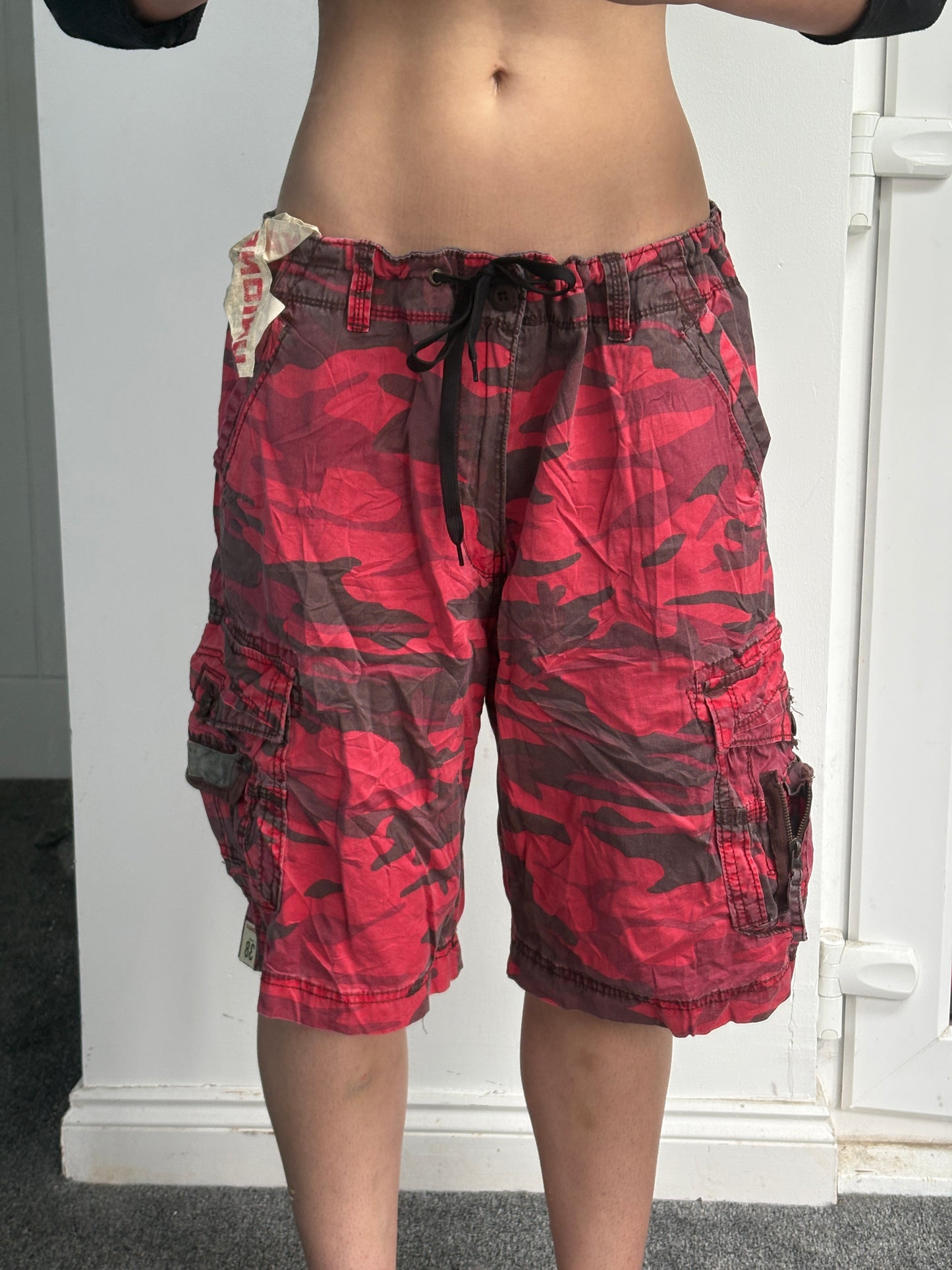 Dead Stock Camo Cargo Shorts - W38