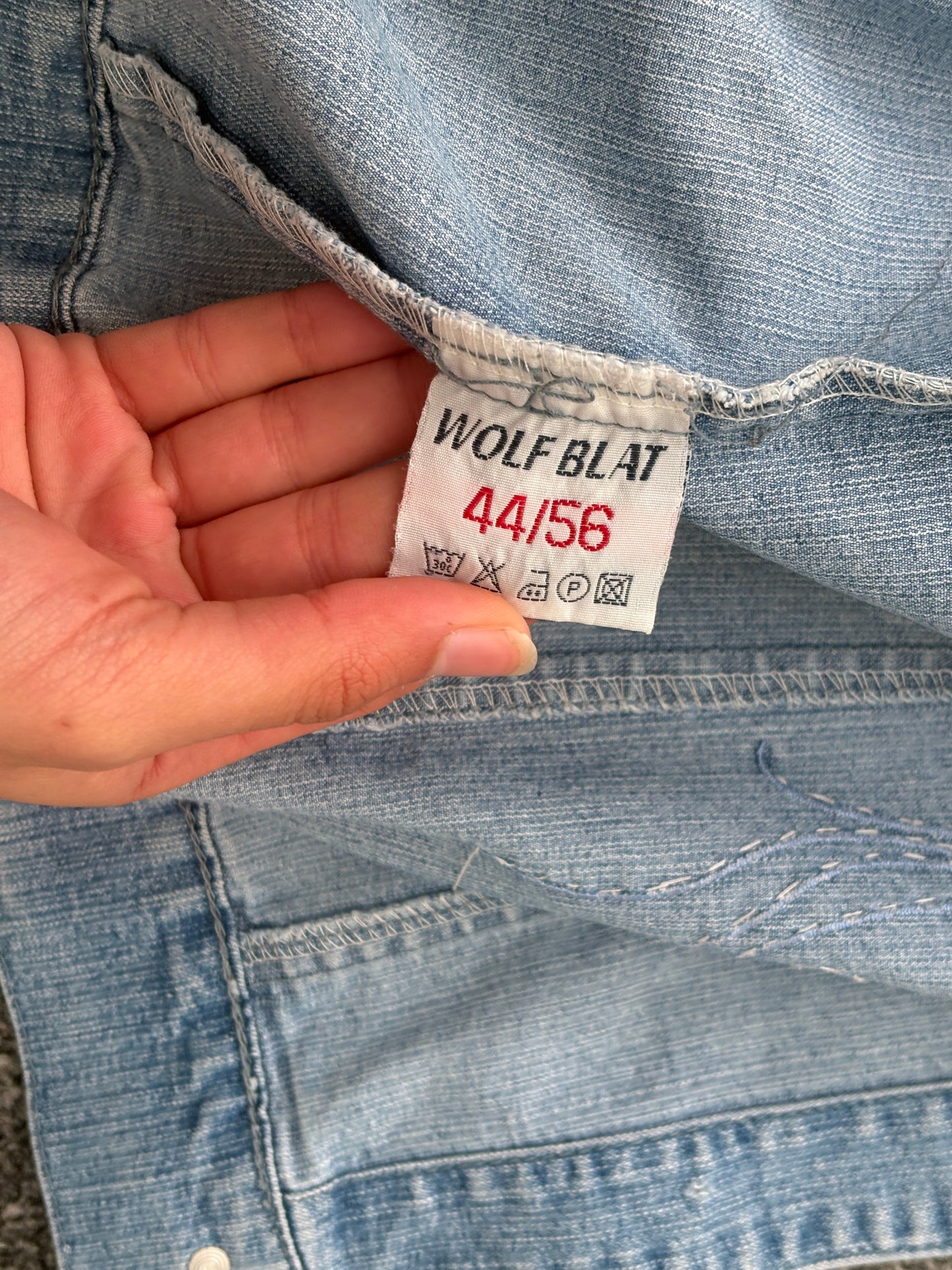 Italian Denim Jacket - Large