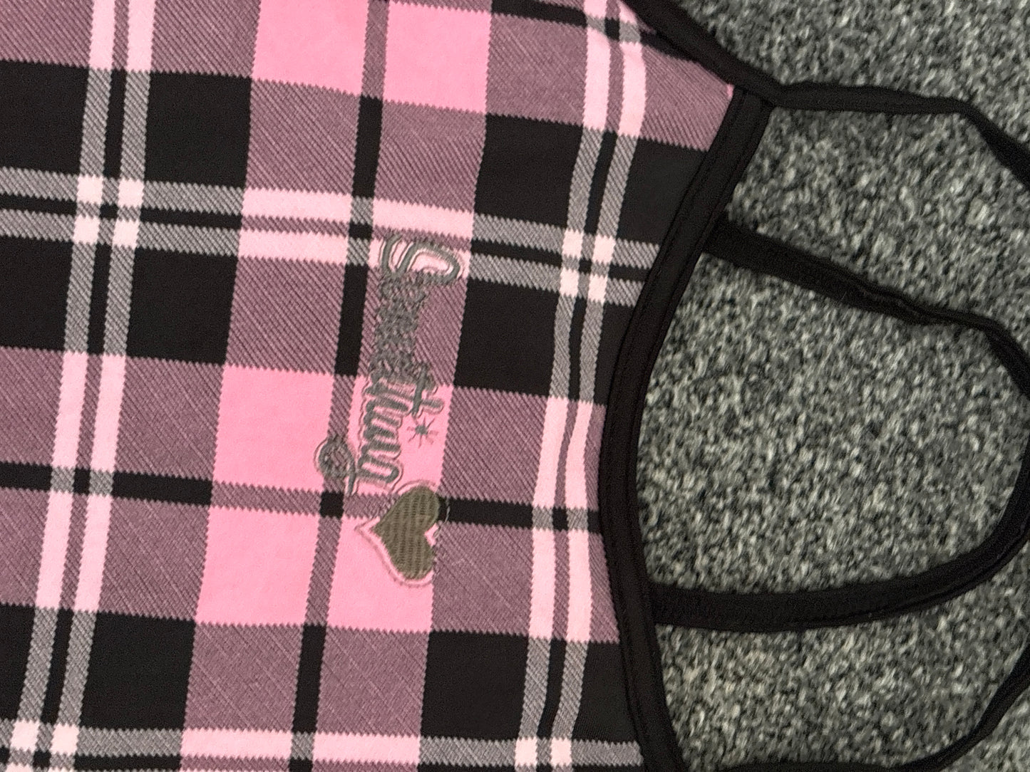 Plaid Crop Top - Small