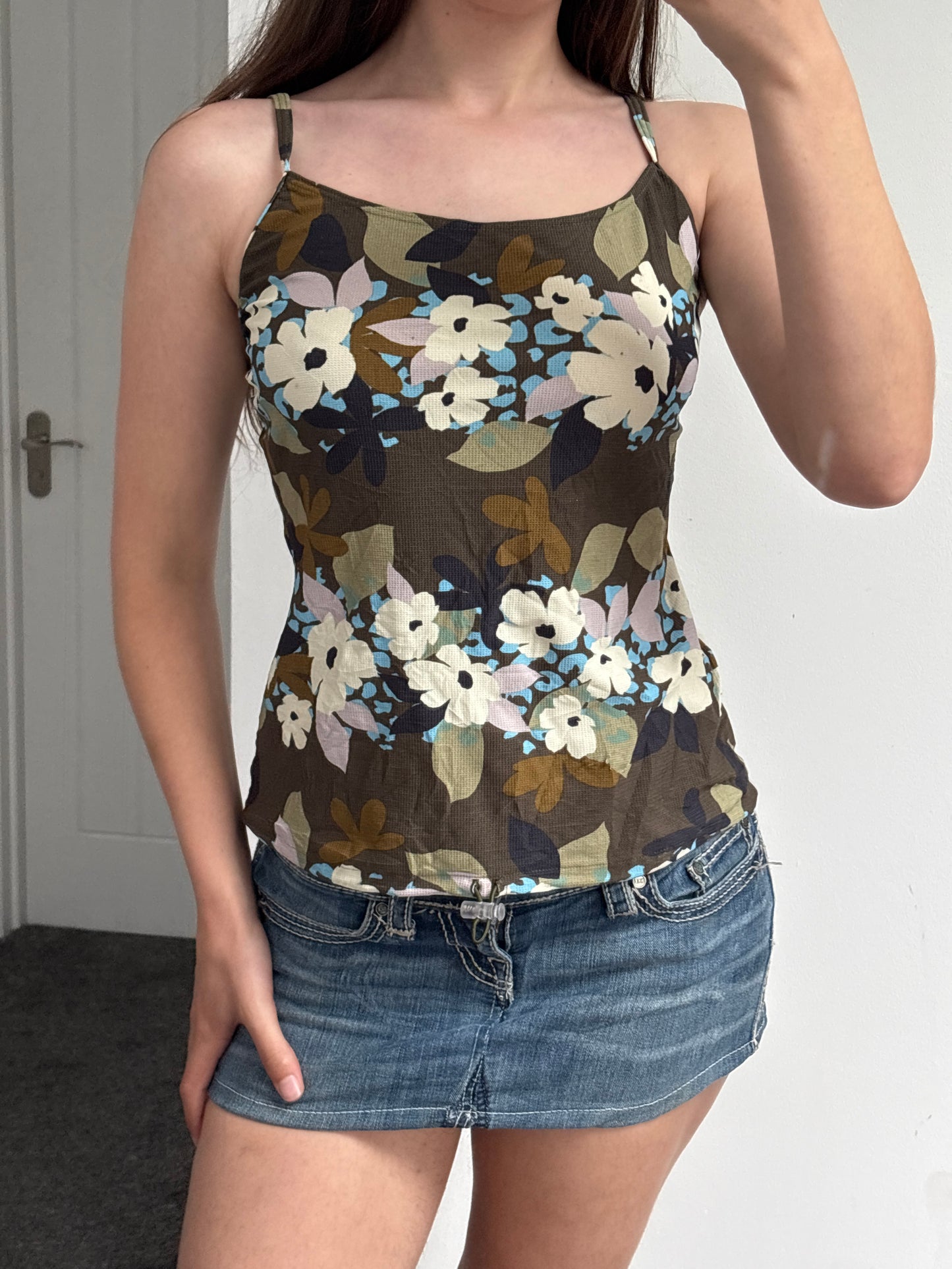 Floral Cami Top - Medium