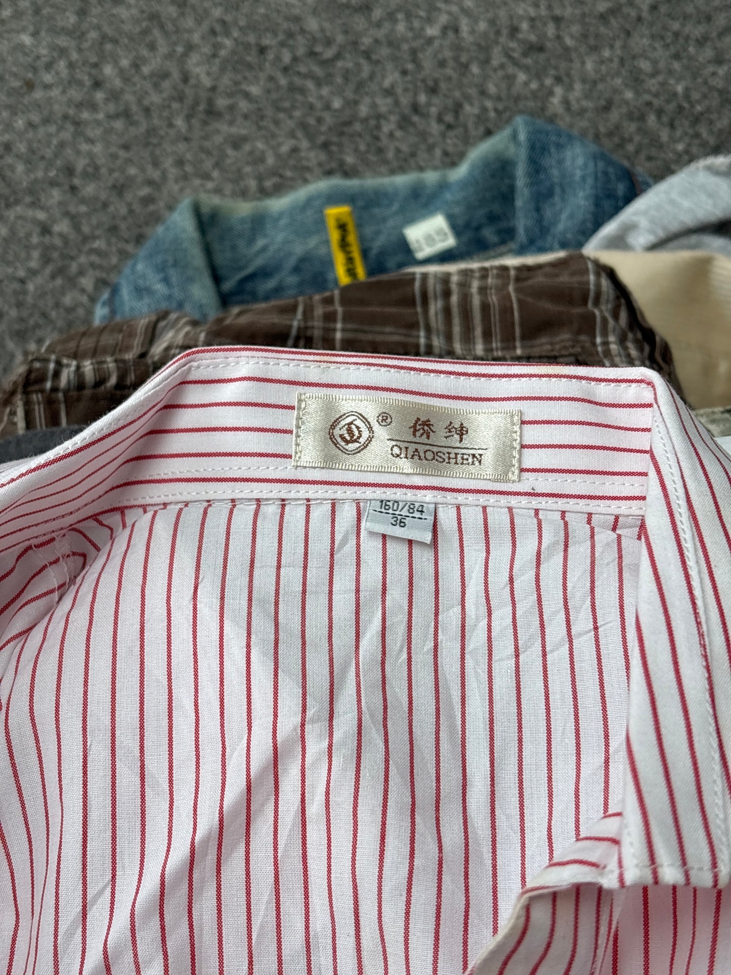 Pink Striped Shirt - S/M