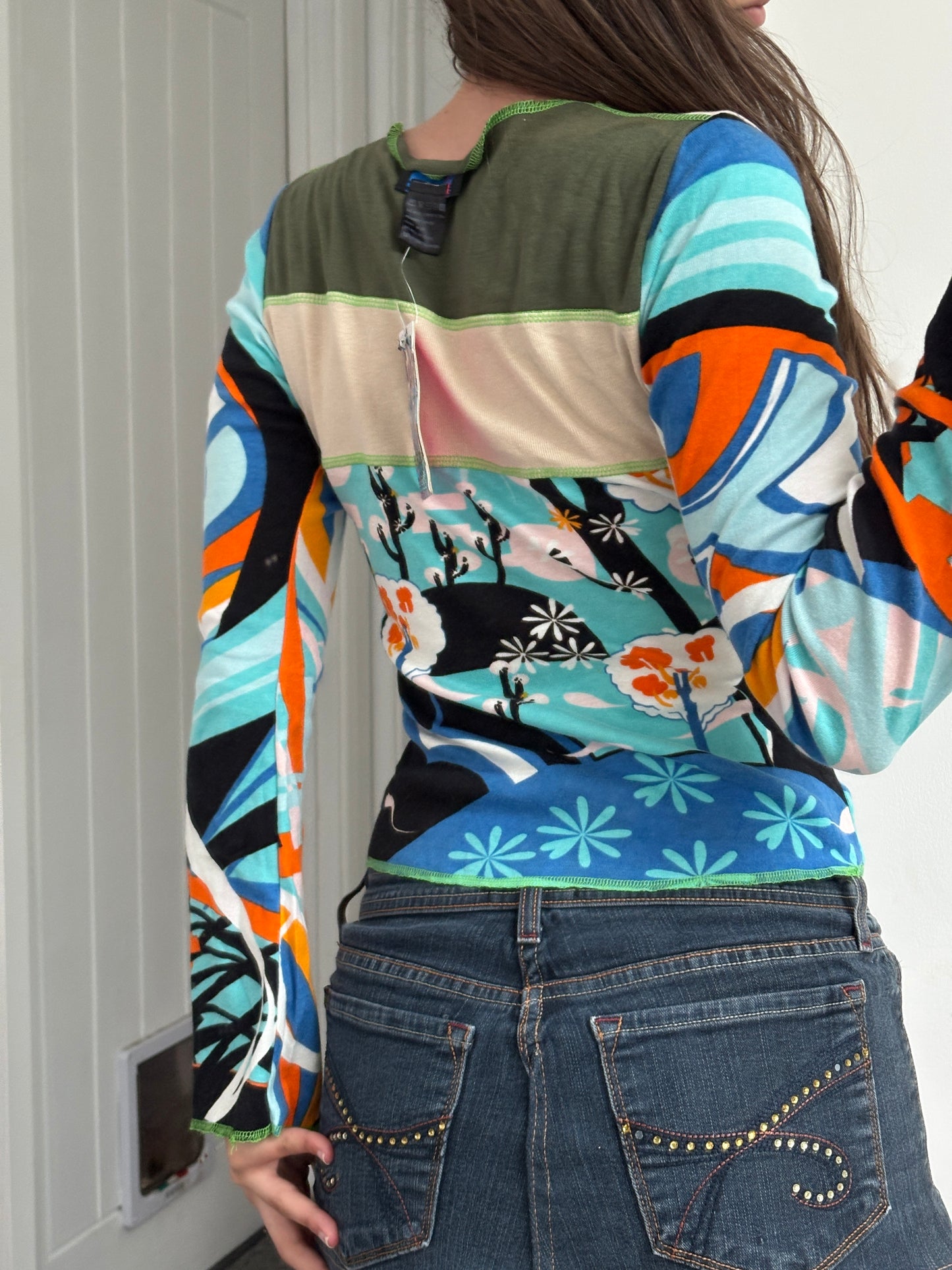 Graphic Long Sleeve Top - Small