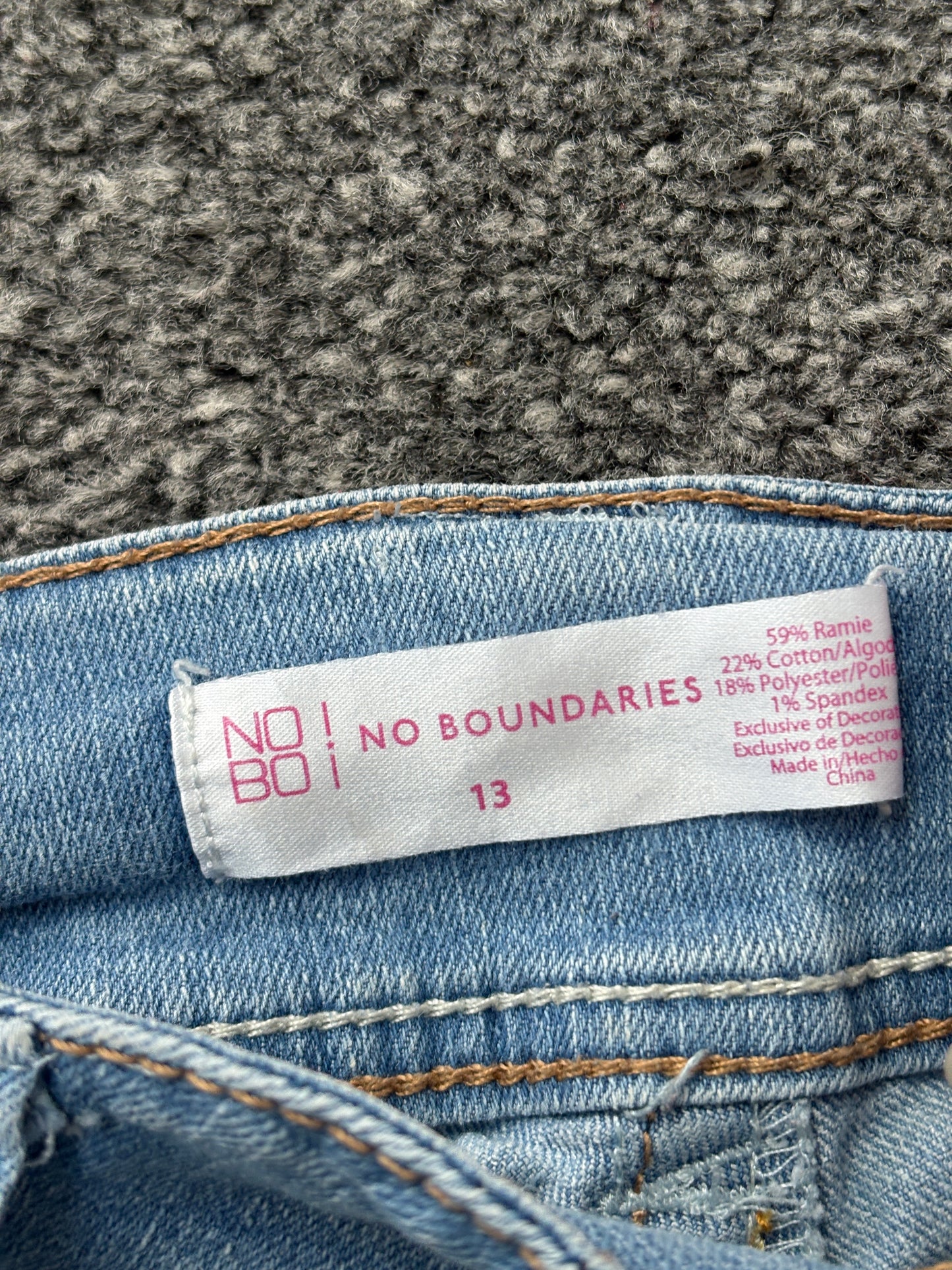 Denim Mini Skirt - W34