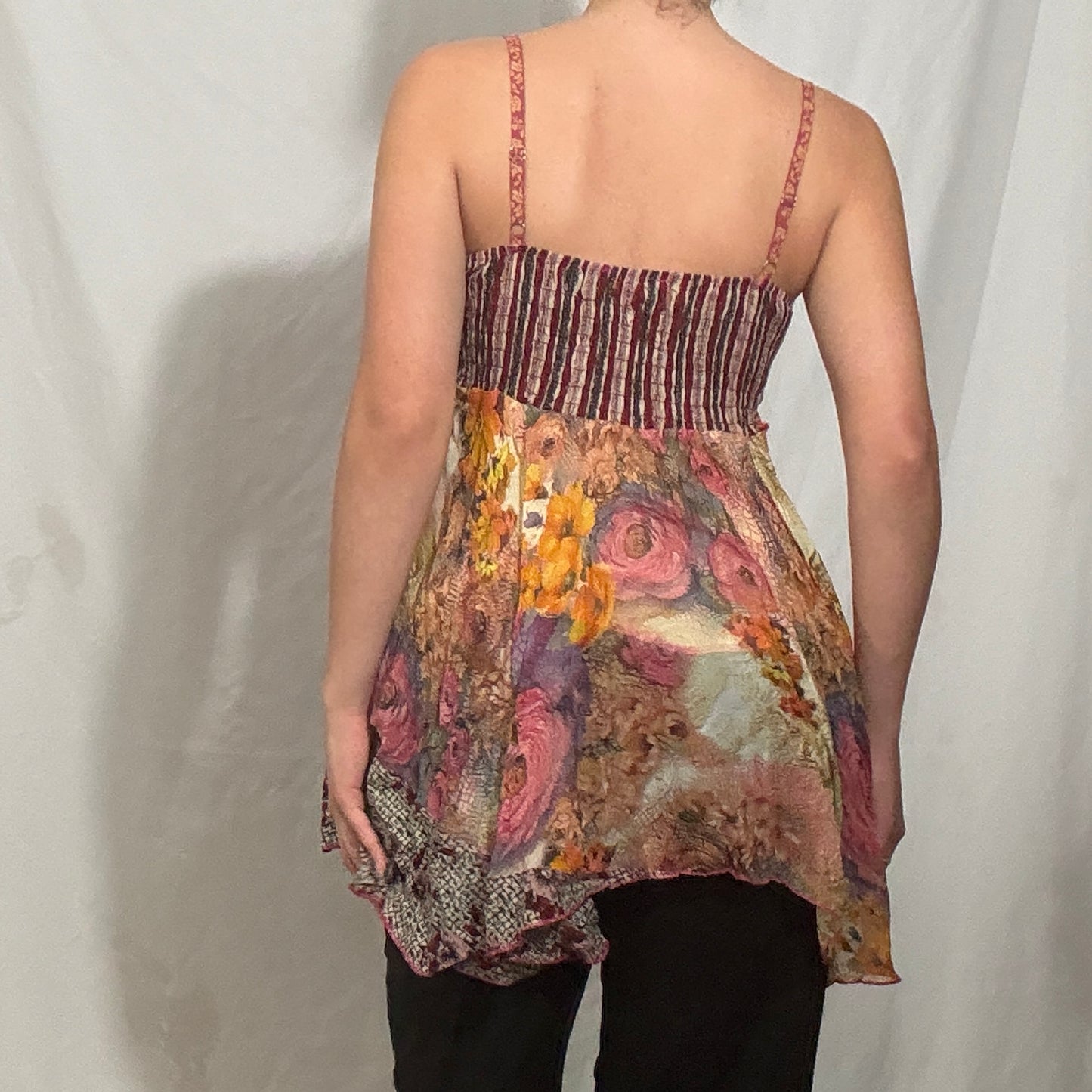 Vintage Y2K graphic print cami top - Small