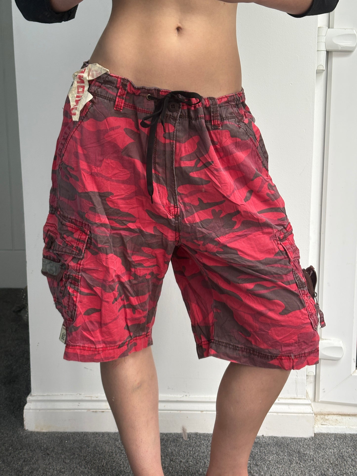 Dead Stock Camo Cargo Shorts - W38