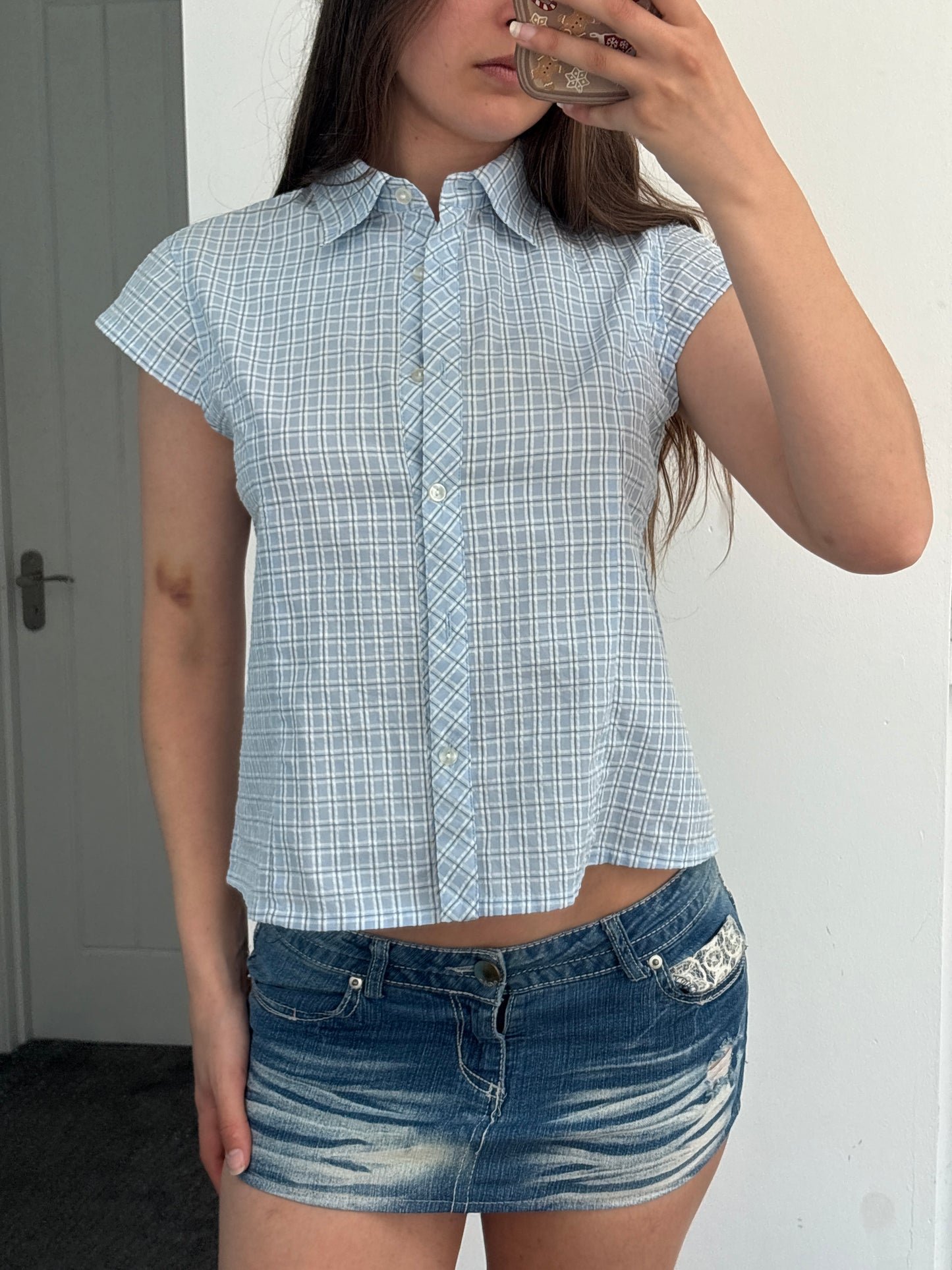 Chequered Shirt - Medium