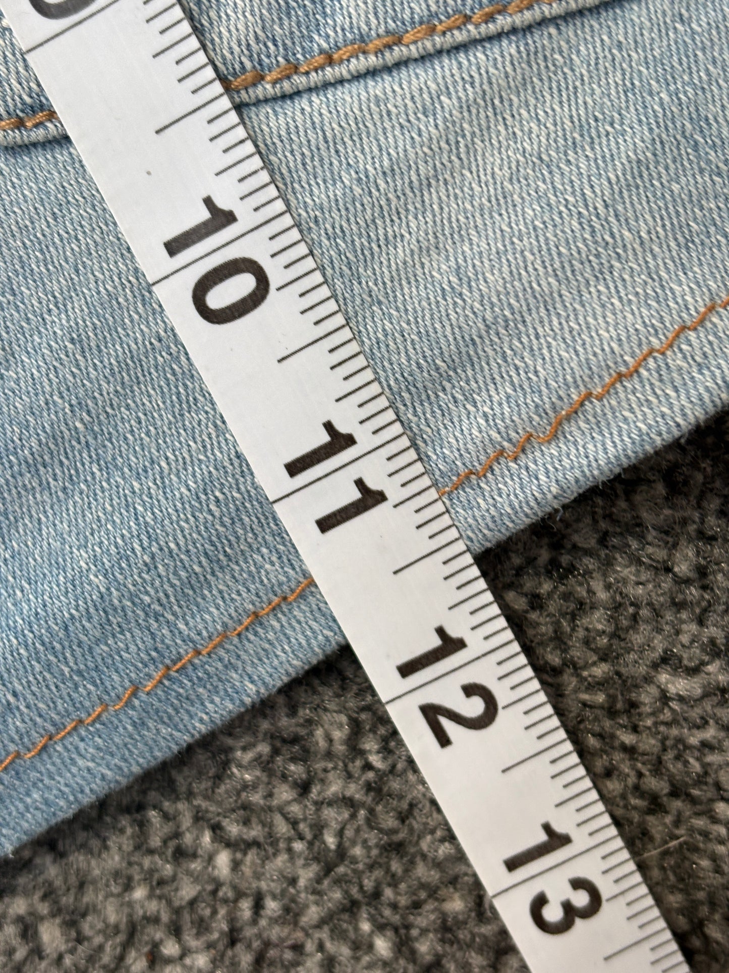 Denim Mini Skirt - W34