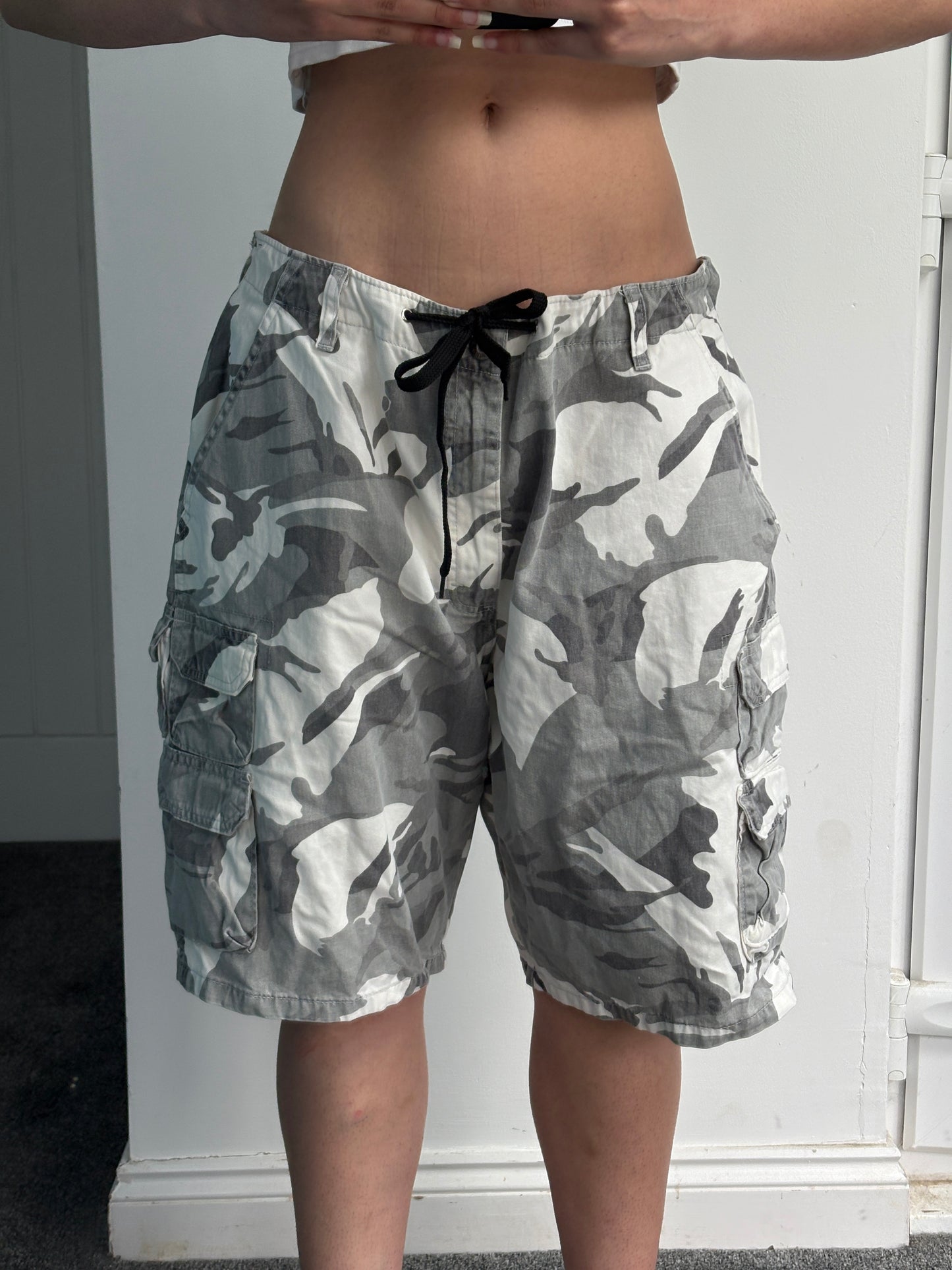 Wrangler Camo Cargo Shorts - W38