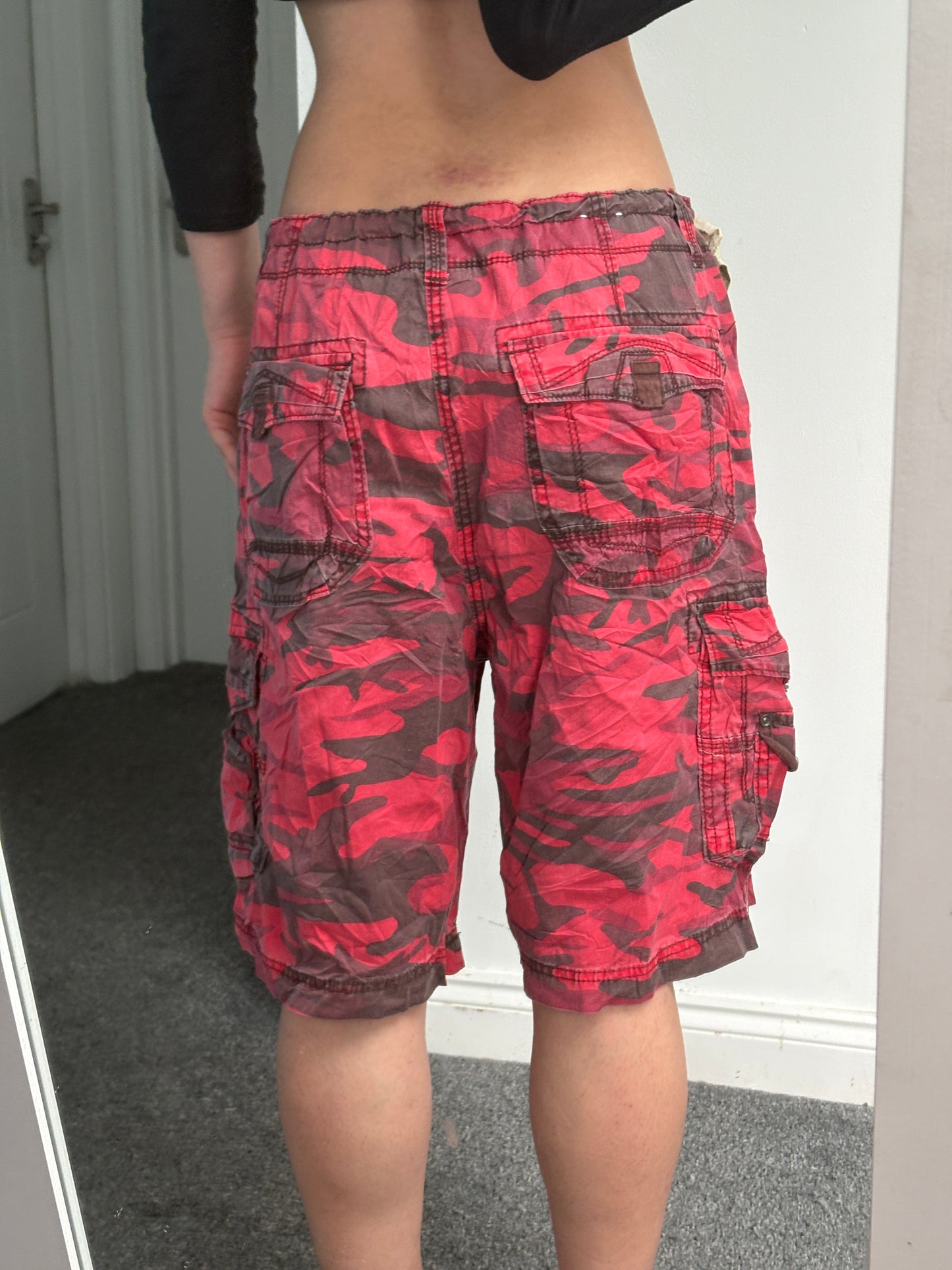 Dead Stock Camo Cargo Shorts - W38