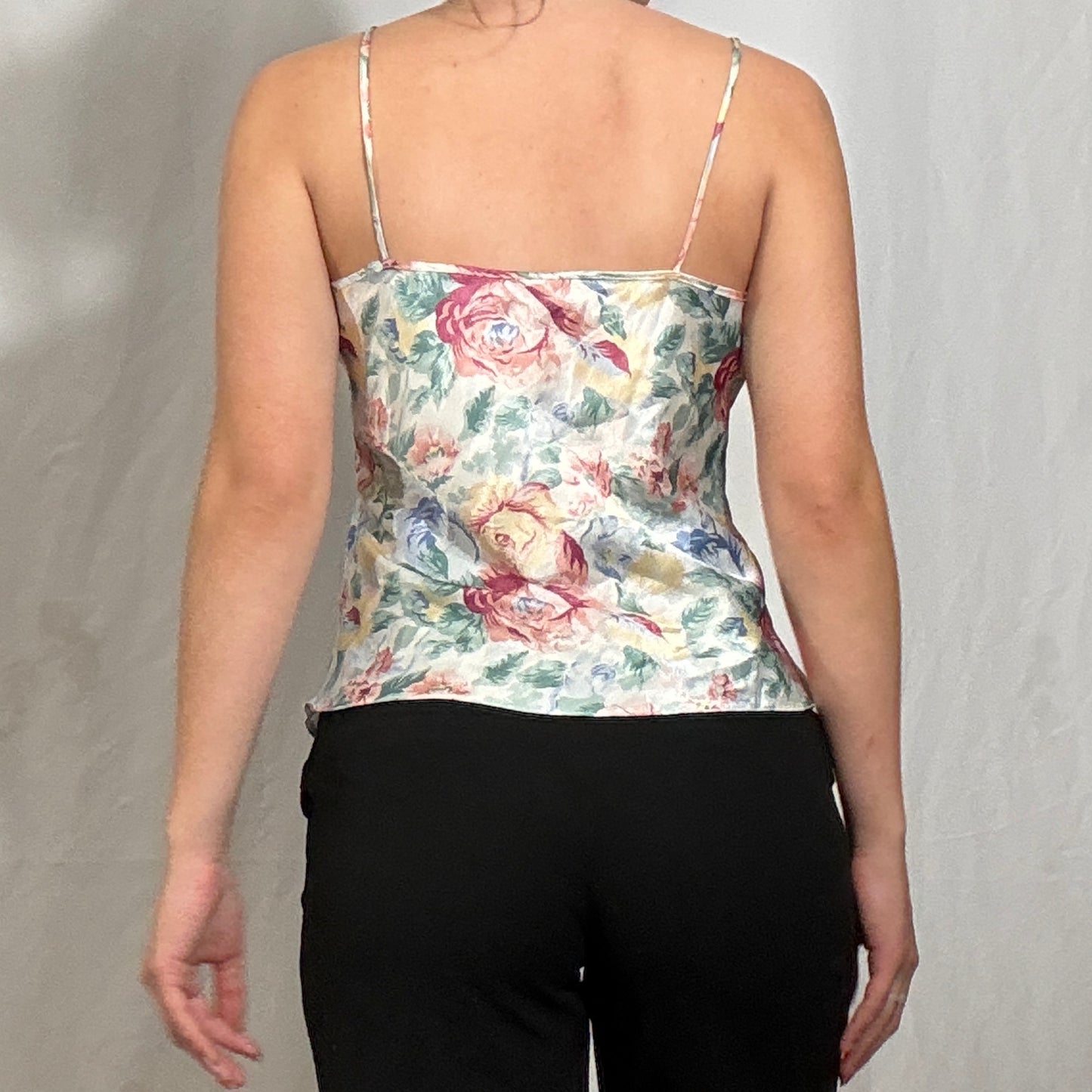 Vintage Y2K floral cami top - Small