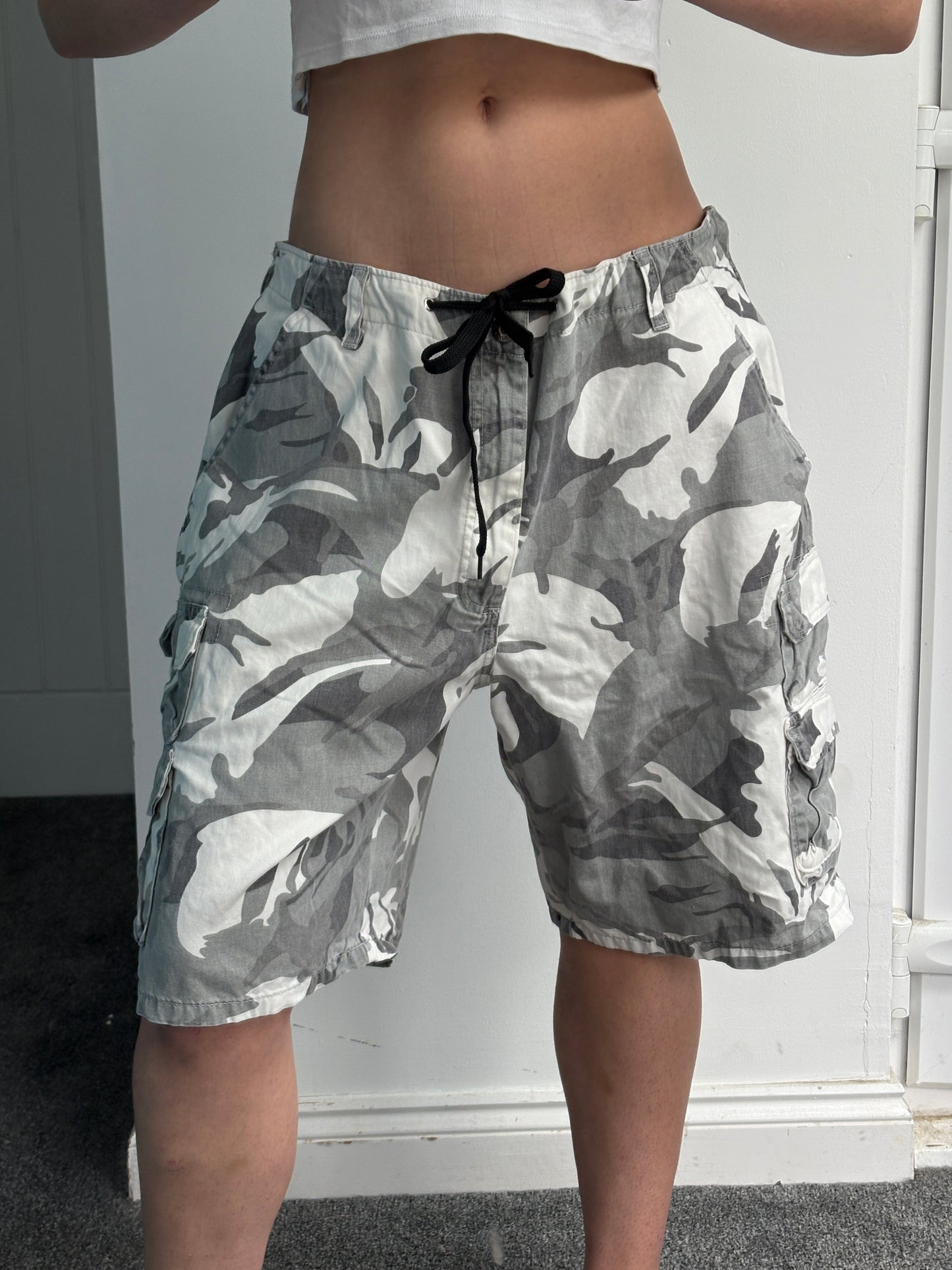 Wrangler Camo Cargo Shorts - W38